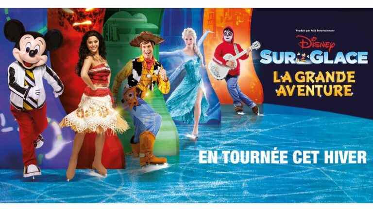 Disney On Ice, The Great Adventure!  on tour throughout France this winter