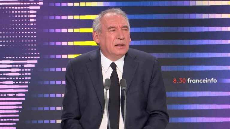 “Ejecting someone from public life without proof or accusation” is “very worrying”, says François Bayrou