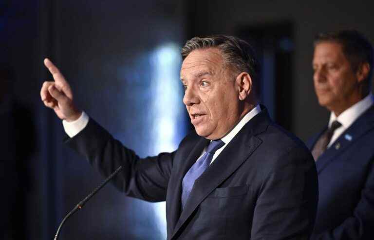 Elections Quebec 2022 |  Link between immigration and values: Legault admits he lacked caution