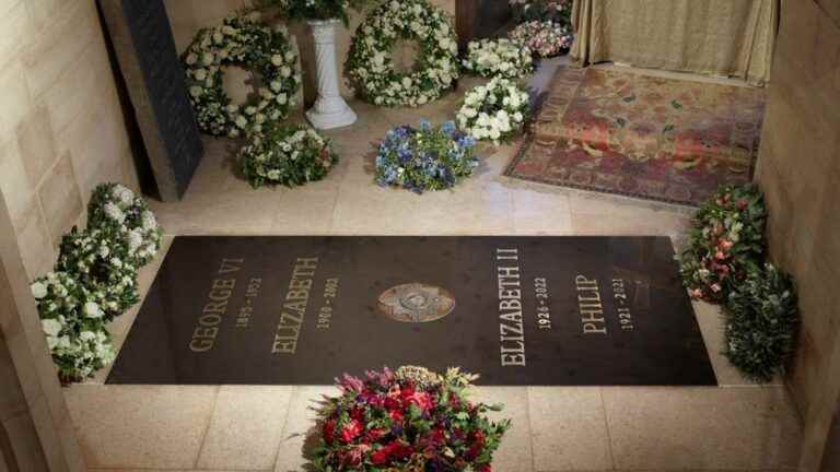 Elizabeth II’s tombstone officially unveiled