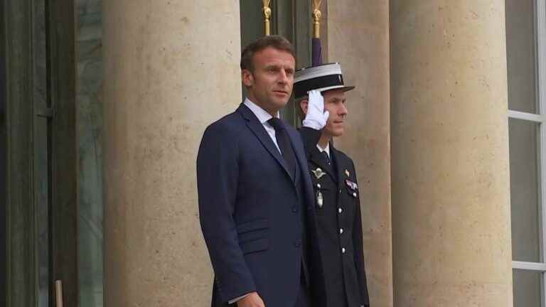 Emmanuel Macron reaffirmed his objectives