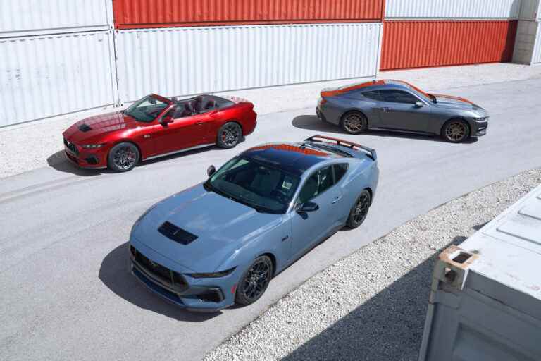 Unveiling of the seventh generation of the Mustang