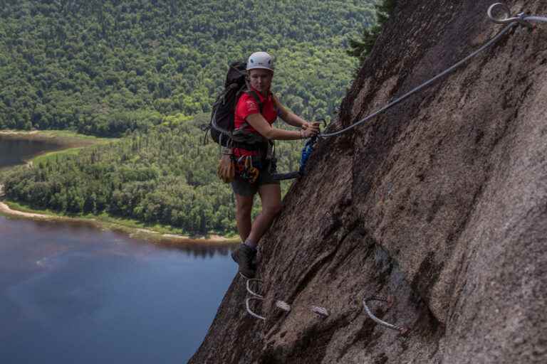 Explore the via ferrata at your leisure