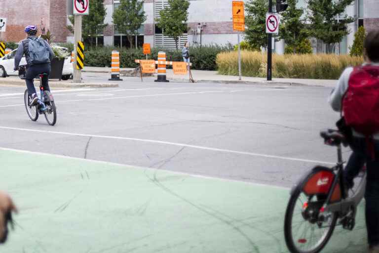 Fatal accident between cyclists, last year |  A coroner requests the repair of the intersection of Berri and Ontario streets