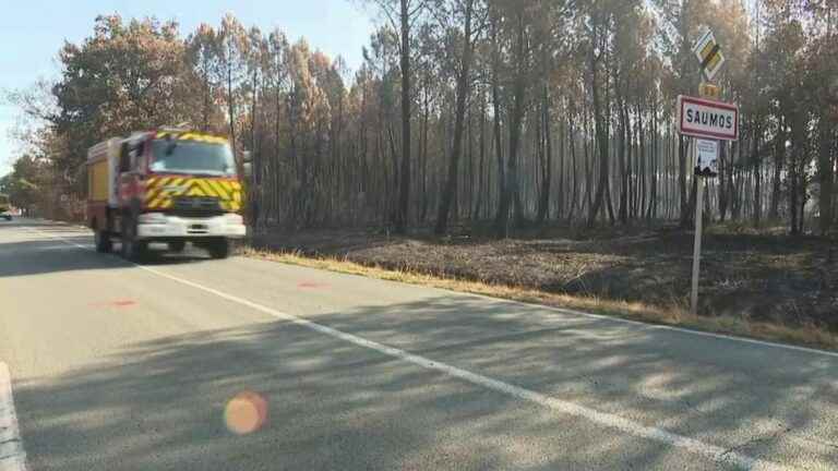 Fire in Gironde: the fire is now fixed, and the inhabitants of Saumos return to their homes