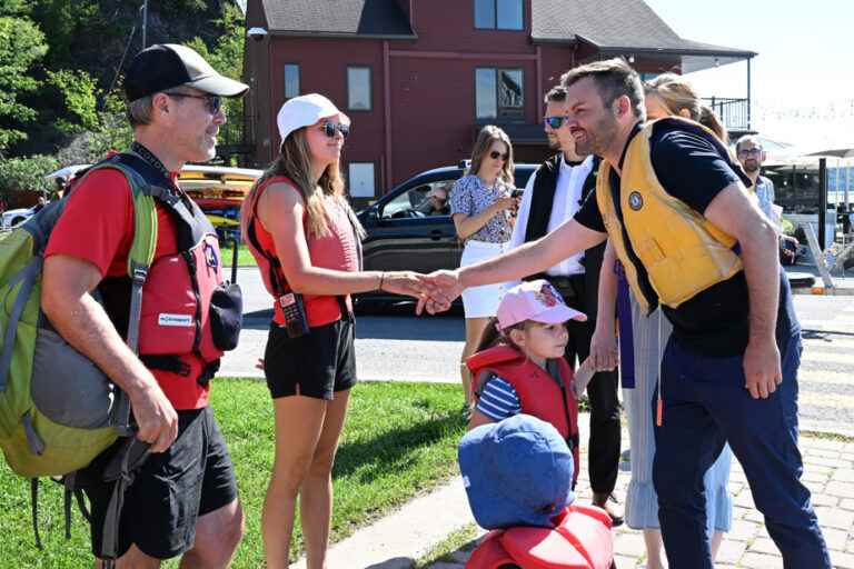 First walkabout for Paul St-Pierre Plamondon