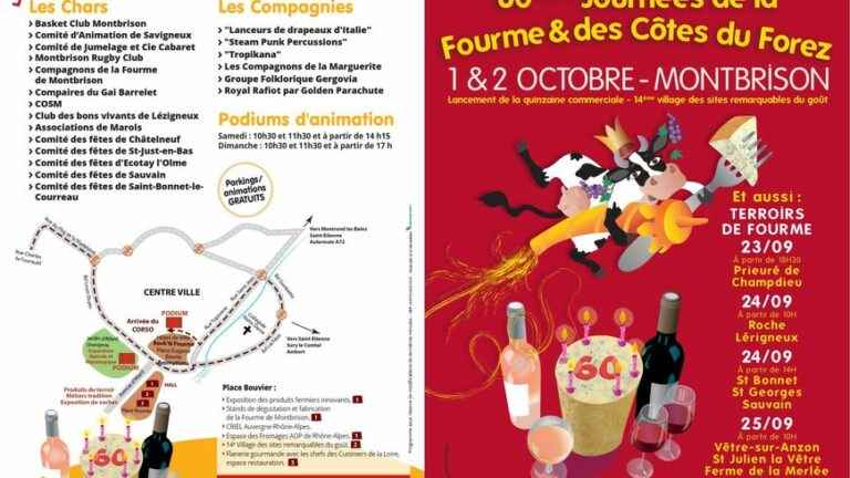 France Bleu offers you your fourme during the 60th fourme days in Montbrison on October 1 and 2.