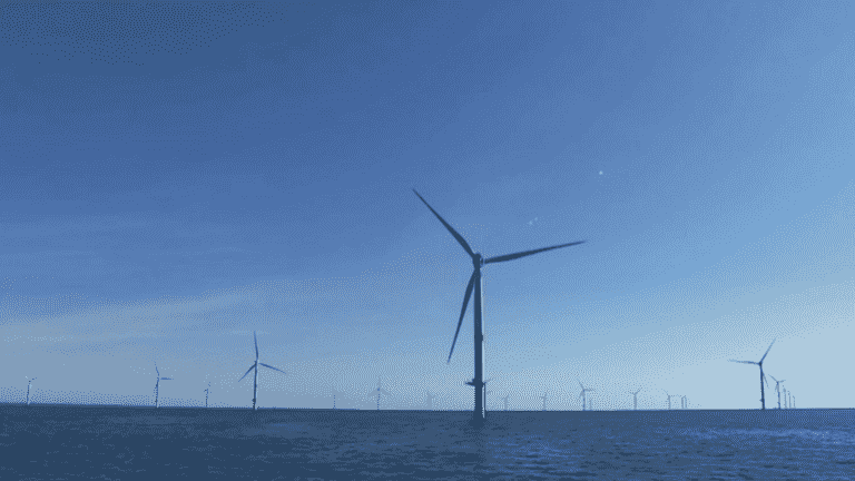 France inaugurates its first wind farm at sea, but remains behind its neighbors