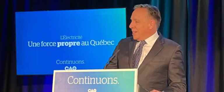 François Legault returns to the charge with dam projects