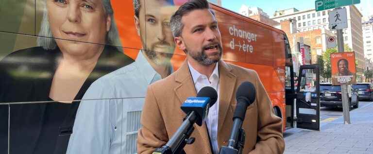 Gabriel Nadeau-Dubois hardens his tone towards François Legault