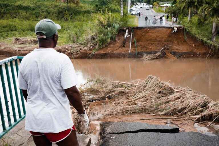 Guadeloupe |  Water and roads still closed two days after Storm Fiona