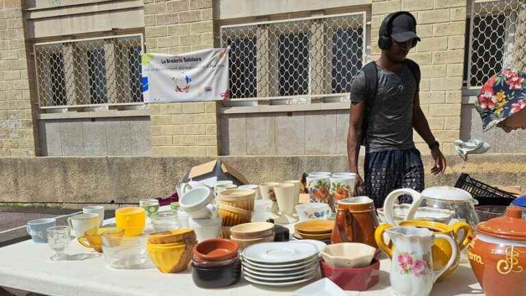 “Half the items left in one hour”, success for the student solidarity sale in Montpellier