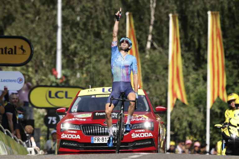 Hugo Houle’s boost to the yellow jersey