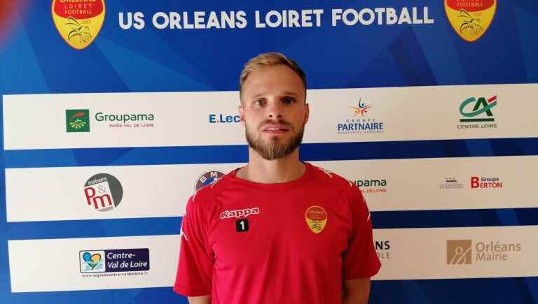 “I do not regret my choice at all”, Vincent Viot the goalkeeper of US Orléans