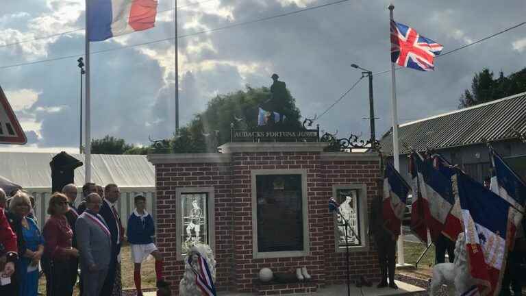 IN PICTURES – A Northern Irish memorial inaugurated in Bertrancourt, a village hit by the First World War