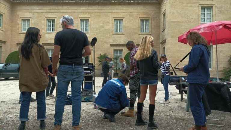 IN PICTURES – For the first time, filming takes place at the Château de Rastignac in the Dordogne