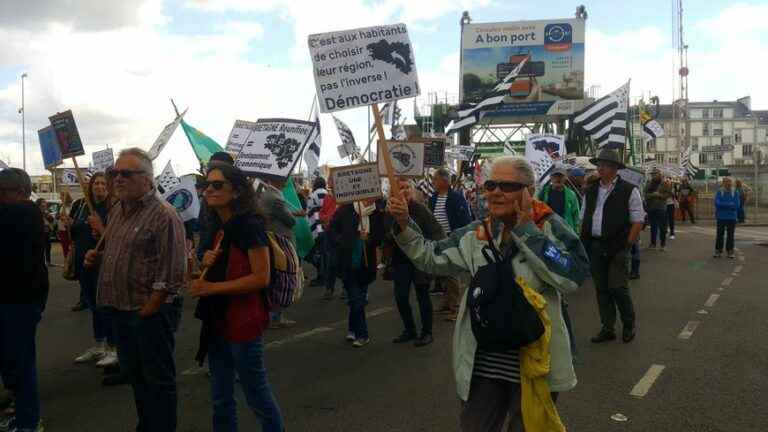 IN PICTURES – In Saint-Nazaire, we demonstrate to link Loire-Atlantique to Brittany