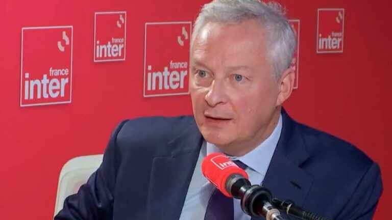 “It’s still a bit strong coffee”, reacts Bruno Le Maire