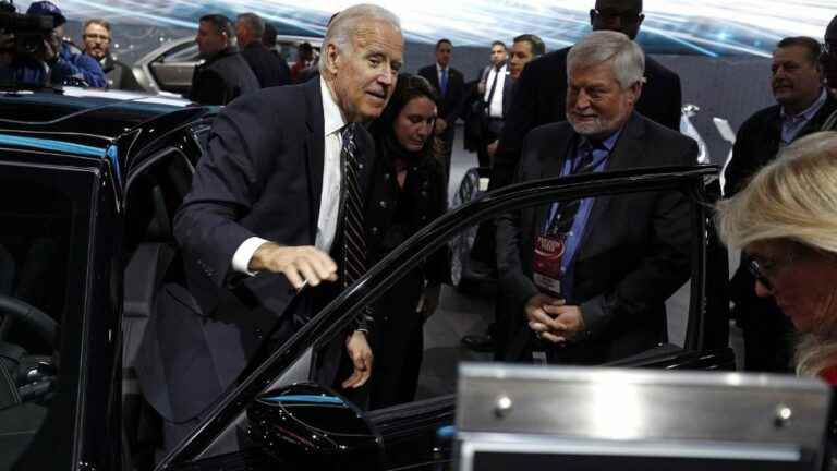 Joe Biden will promote the electric car for the return of the Detroit auto show