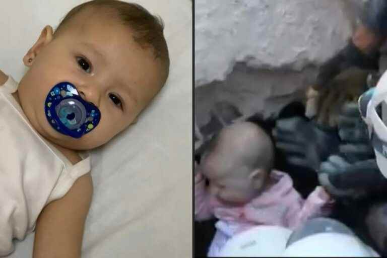 Jordan |  A miracle baby amid the rubble of a collapsed building