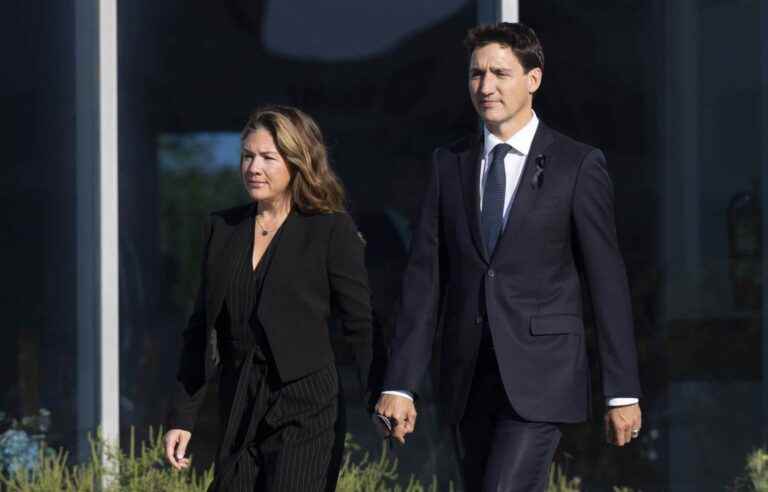 Justin Trudeau gathered at the Ardent Chapel of Elizabeth II