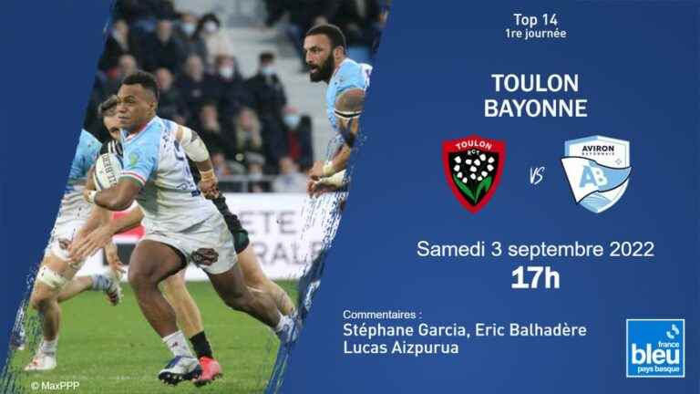 LIVE – Top 14: follow the Aviron Bayonnais match in Toulon