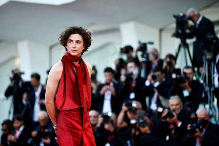 La Presse at the 79th Venice Film Festival |  Timothée Chalamet in a cannibal romance