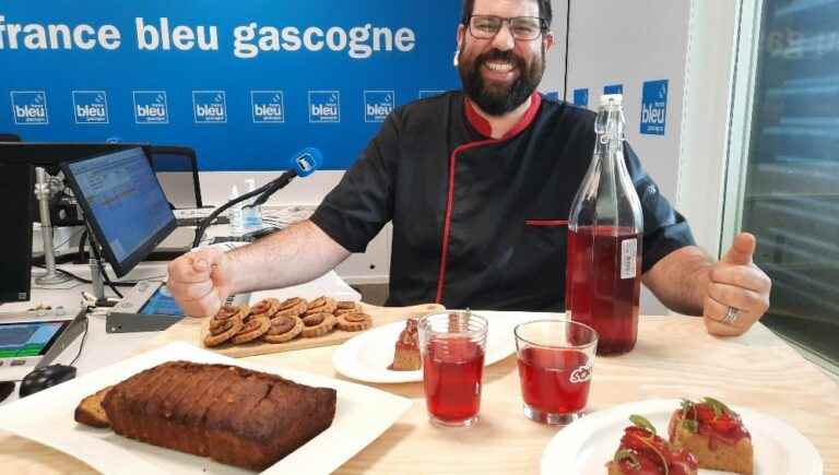 Landes chef Thomas Leprince prepares the ideal snack for the return from school