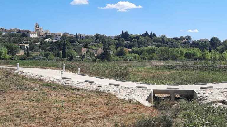 Le Briançon has found its old bed in Théziers