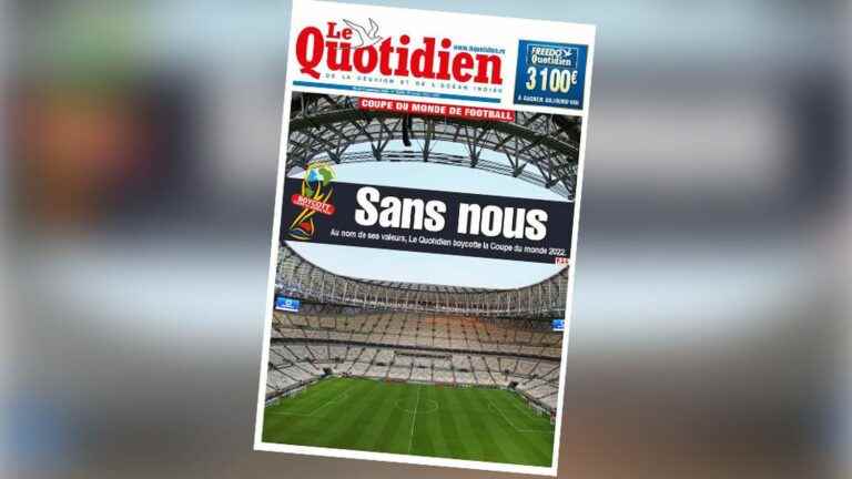 “Le Quotidien de La Réunion” boycotts the competition in Qatar and assures that “Even if France is champion, we will not relay the sporting achievement”