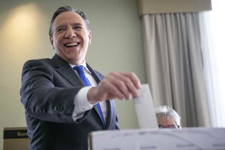 Legault advance voting |  The Press