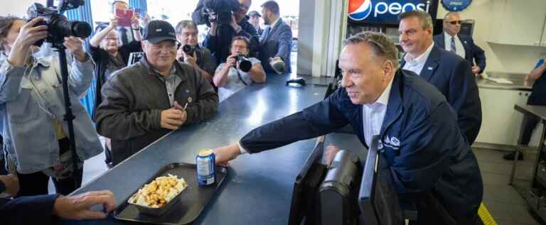 Legault arrested by an unvaccinated citizen and elected officials in Portneuf