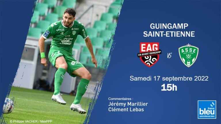 Ligue 2: AS Saint-Étienne moves to Guingamp, follow the 9th day