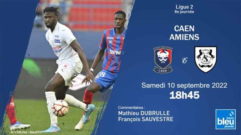 Ligue 2 – Amiens SC co-leader moves to Caen, follow the match on France Bleu Picardie