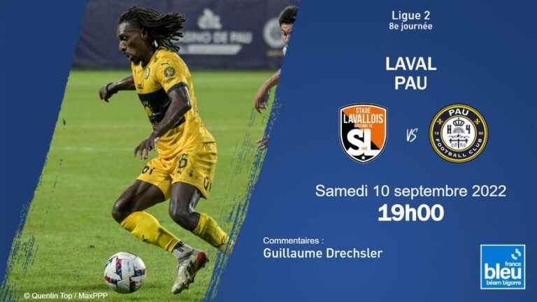 Ligue 2: live the Pau FC match in Laval in full