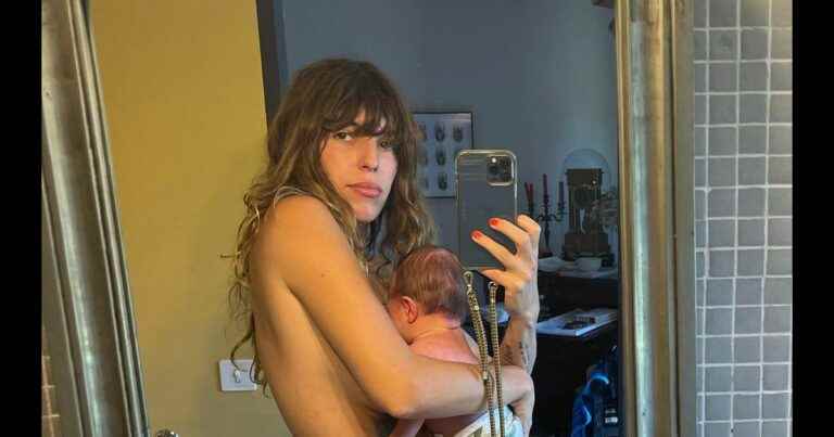 Lou Doillon celebrates his 40th birthday: Dream weekend with baby Laszlo and declaration of love from his companion