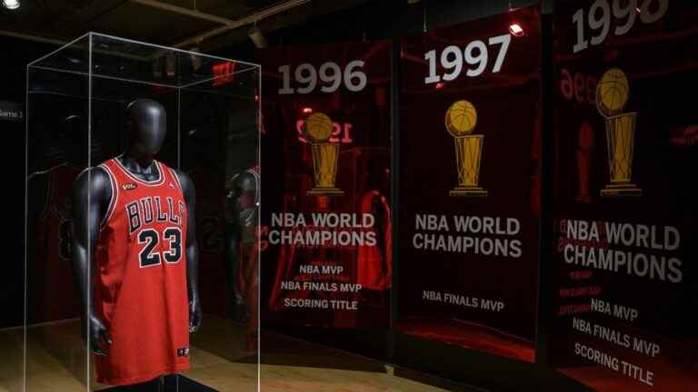 Michael Jordan jersey sold for $10.1 million, an all-time high for a sports item