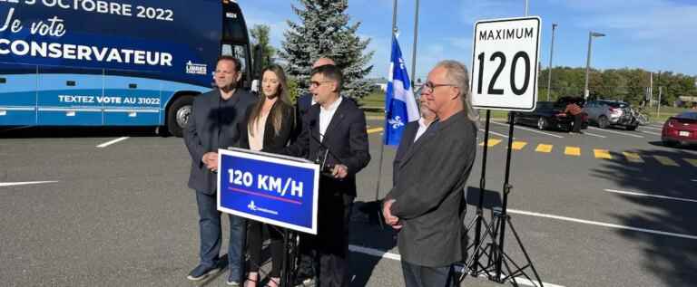 Motorway: speed limit of 120 km / h, promises Duhaime