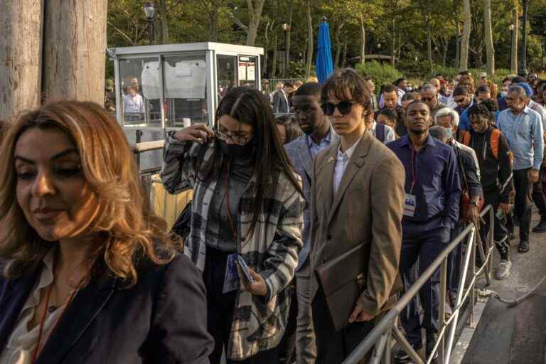 New US citizens sworn in at Ellis Island