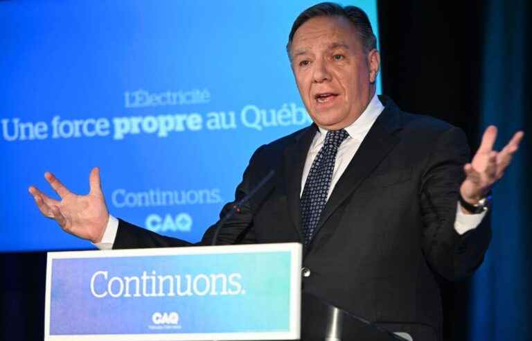 New electricity production capacities must be added, says the head of the CAQ.