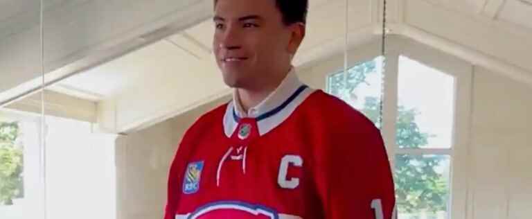 Nick Suzuki, new captain of the Canadiens