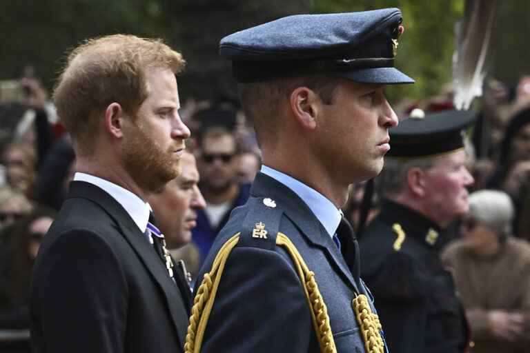 No sign of reconciliation between William and Harry at Queen’s funeral