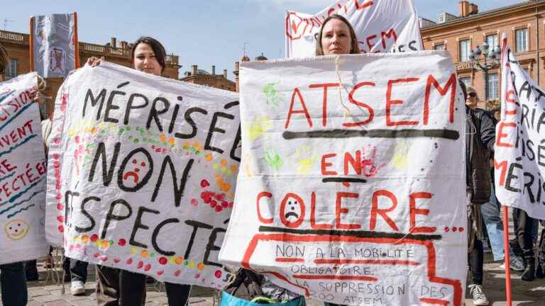 On strike, the Atsem “are determined to be heard”, assures the CGT Public Services