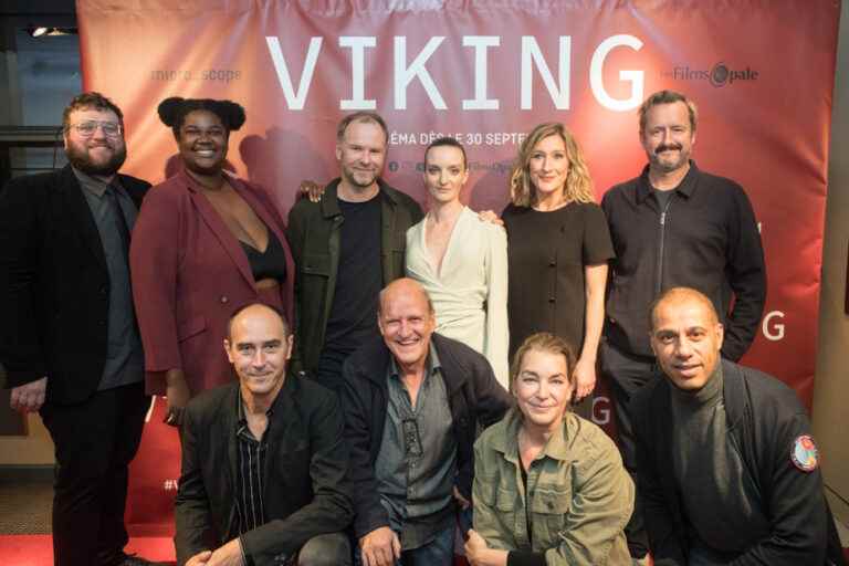 On the Viking red carpet