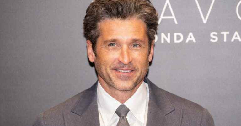 Patrick Dempsey with white hair: the actor of “Grey’s Anatomy” appears totally transformed