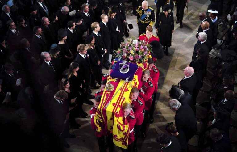 Queen Elizabeth II taken to her final resting place