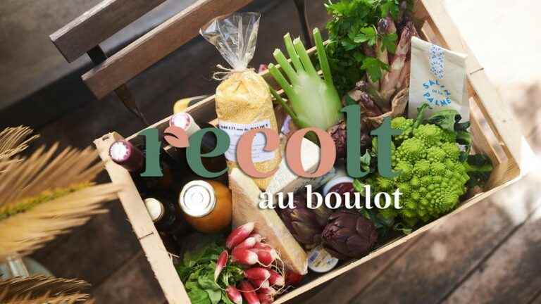 Recolt at work delivers local products to the office in Montpellier