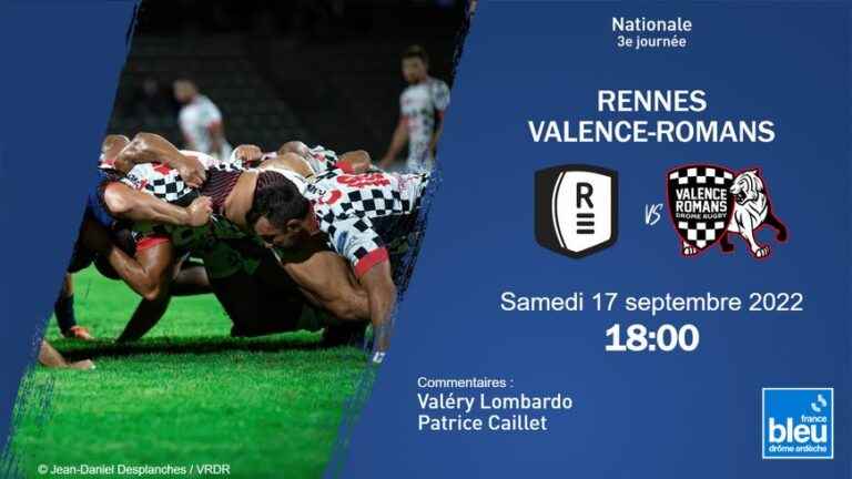 Rugby: the VRDR moves to Rennes, follow the 3rd day of National