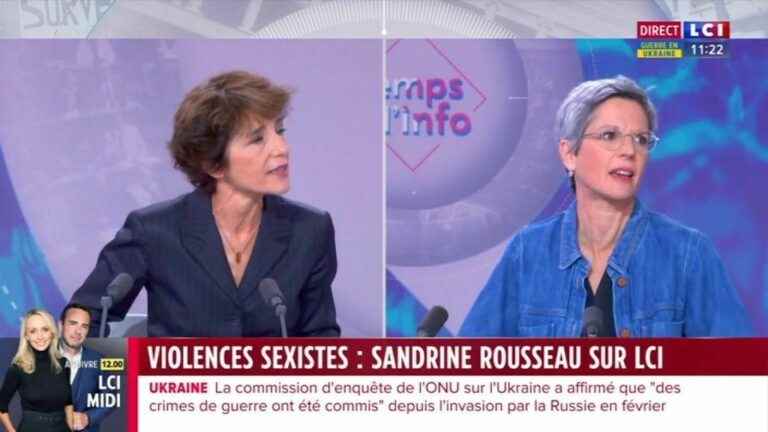 Sandrine Rousseau leaves the set with a bang in the middle of an interview, the journalists dumbfounded!