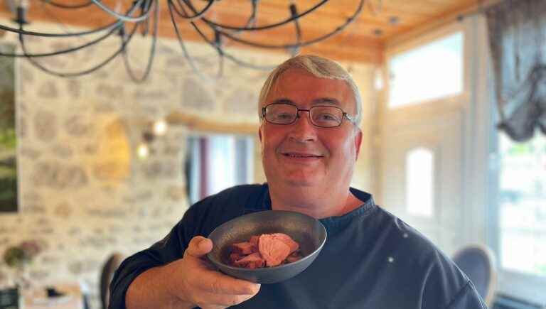 Sébastien Proux at “L’Auberge de la Vallée” in Crozant